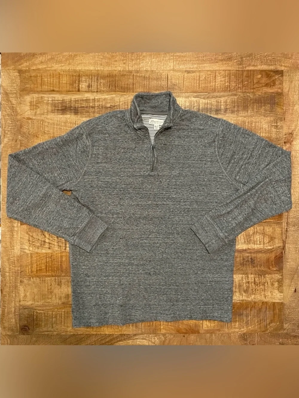 J. Crew Double Knit Half-Zip Pullover